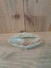 Vintage Hand Carved Soapstone Scalloped Footed Chinese Brush Pot Trinket Dish