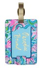 Leatherette Luggage Tag With Secure Strap  Colorful Suitcase Identifier For T   