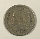 1882 3cent Nickel   03  Better Date  Very Fine Shape 