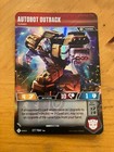 Transformers Tcg 3 Cards Siege I   Ii Titan Masters Outback  Kickback  Ion Storm