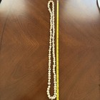 60-70s Authentic Hawaiian Puka Shell Necklace 52    Long   Wide-hand Made-gorgeous