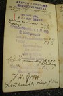 Wwi German Soldbuch Soldier s Id Book