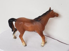 Vtg 1960s Kelvin s Japan Ceramic Brown Black White Foal Horse Figurine Porcelain