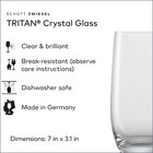 Banquet Iced Beverage Cocktail Glass  set Of 6   Bar Glasses For Long Drinks    