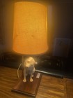 Vintage 9 75  Rca Nipper Dog Chalkware Advertising Mid Century Lamp Very Rare   