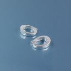 2 Sterling Silver Hinged Pendant Bail Connector shortener enhancer 9mm  33466