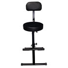 Prox X-gig Chair Portable Dj Adjustable Velvet Covered Padded Foam Chair