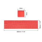 2360pcs 5 X 5mm Self-adhesive Disco Tiles Mosaic Mirror Tiles  Red