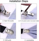 Adjustable Bed Sheet Straps Suspenders Elastic Sheet Fasteners Grippers Garters