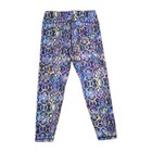 Yelete Active Workout Pants Women s 3xl Rainbow Snake Print
