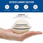 Ezhippie Quality Wool Dryer Balls - 4 Xl Pack - Of 4  Four Plain 
