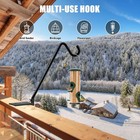 2 Pack 14 Inch Deck Hook Multi-use Hanger Bird Feeder Plant Fits 1-3  Deck