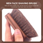 Beard Brush Travel Men Double Sided Horse Hair Mens Shaving Horsehair