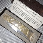 Vintage Wwii Ww2 1941-1945 Usa Commemorative Pocket Knife  Military In Box