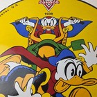 Vintage Conoco Gasoline Sign - Porcelain Metal Gas Station Motorcycle Ducks Sign