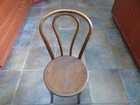 Antique Bentwood  thonet Style  Bistro cafe Chair Read