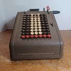 Smith   Corona Usa Vintage 1930s Collectors Item Mechanical Calculating Machine