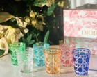 Dior Vine Lattice Fantasy Crystal Glasses Gift Set Juice Glasses 6 Piece Set