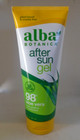 Alba Botanica After Sun Gel 98  Aloe Vera  8 Oz Cools  Soothes   Moisturizes