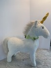 Rare Dakin Pillow Pets Plush Stuffed Toy White Unicorn Plush 1981 20    Standing