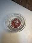 Vintage Mgm Grand Hotel And Casino Las Vegas Nevada Clear Glass Ashtray Red Lion