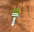 Vintage Valvoline Tin Oil Change Reminder Tag