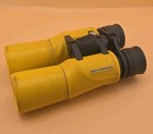Minolta Weathermatic Binoculars 10x42 Wide 6 5   Multi-coated Yellow Rubber Armor