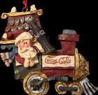 Lot 8 Vintage 1998 Coca Cola Kurt Adler Santa Christmas Tree Ornaments Resin