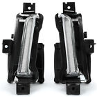 Pair Drl Fog Light Daytime Running Lamp For Chevy Camaro Ls Lt Zl1 2016-2023