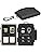 Small 18 Slots Memory Card Case For 8 Sd 4 Cfa 4 Tf And 2 Nano Sim Cards  Ip67 W