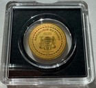 2022 Bitcoin Gold Coin 1 1000 Oz 0 999 Fine 3 000 Francs 16mm Box   Coa
