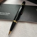 New Montblanc Boheme Resin Black Signing Pen Ballpoint Pen 164