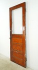 Reclaimed Half Glass Wood Entry Door 31 75 X 78 5 In 