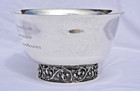 1963 Pacific Union Club Domino Champ Trophy Shreve Co  Sterling Silver Bowl 930g