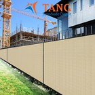 5ft Fence Privacy Screen Sand Heavy Duty Shade Mesh Cover Garden W  Zip Ties