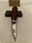 Forged  Hand Made Hand Sharpened Sloyd Cherry Stain 2 25  Wood Carving Knife