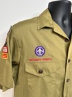 Vintage Boy Scouts America Official Men   s Scout Master Northeast Alabama 80 s Xl