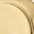 Emtek Mormont Single Cylinder Entry Set Replacement Sideplates  Lh satin Brass