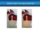 12v Ac ac Adapter For Avon Fiber Optic Christmas Snowman Color Changing 16  Tall