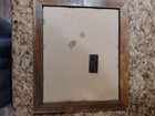 Harley-davidson Framed Print Display  Wood Frame  Motorcycle Stamp Design