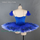 Blue Bird Royal Blue Professional Ballet Dance Tutu Ruffle Edges Dress Girls