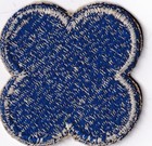 88th Infantry Division Patch  clover Leaf   blue Devils  Us Army Real Wwii Make
