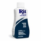 New Rit All Purpose Liquid Dye Denim Blue 8 Oz Bottle Cotton Wool Nylon Usa Ship