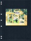 1 3 Off  11 50 Scott Value - 2009 Malawi African Wildlife S s Lion Cv Mnh Nh Umm