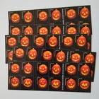      Usps Sheet Of 20 First Class Letter Stamps Halloween Jack-o -lanterns      