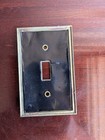 New Filigree Wallplate Single Toggle Antique Brass Finish Amerelle Switch Cover