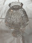 Vintage Fifth Avenue Clear Crystal Fairy Lamp Leaves Candle Holder Portico 9 25 