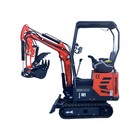 1 Ton  Upgraded Mini Excavator W  Pilot Control   Swing Boom   Hydraulic Thumb  