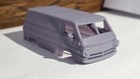 1960s Dodge Van Resin Ho Slot Car Scale