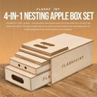 Flashpoint 4-in-1 Nesting Apple Box Set  ab-41